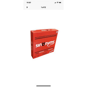 Sinonyms Adult Party Board and Card Game for Immature Adults NSFW Word Game